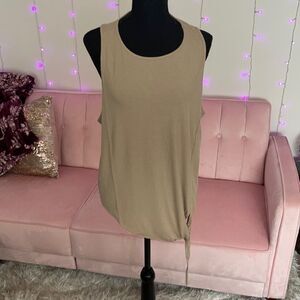 Plus Size Forever21 Tie-Hem Racerback Tank Top Size 3X